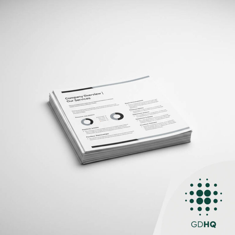 Custom Sell Sheets photo