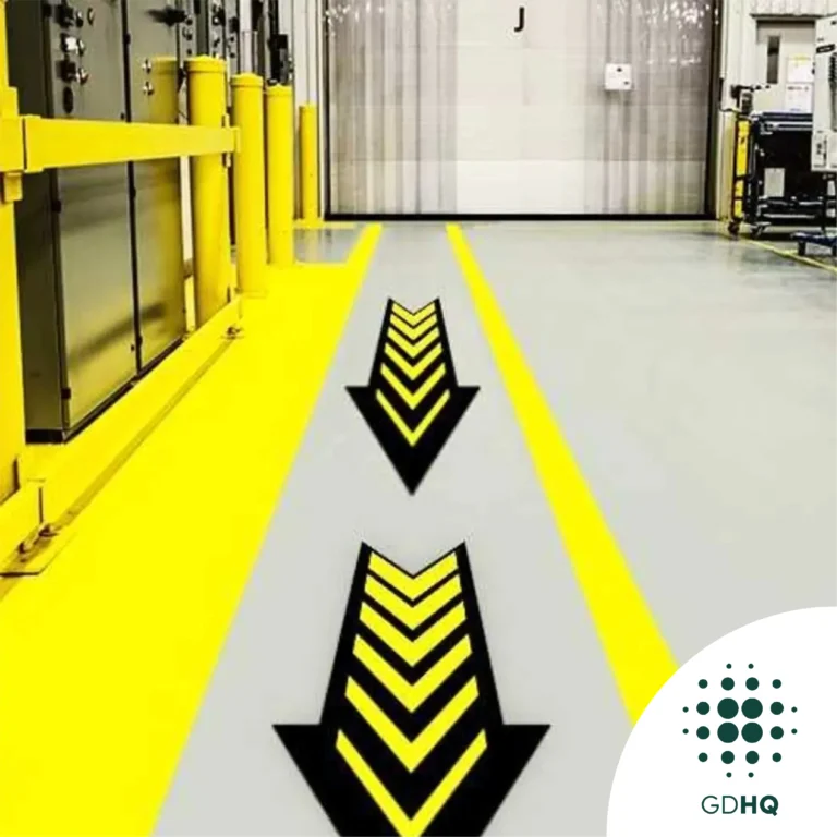 Permanent Floor Graphics photo